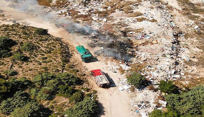 ΔΥΝΑΜΗ ΑΛΛΑΓΗΣ :  ‘’ Γνώριζαν και ανέχονταν την ανεξέλεγκτη κατάσταση με την παράνομη χωματερή στη Κέφαλο που σήμερα έπιασε φωτιά.’’