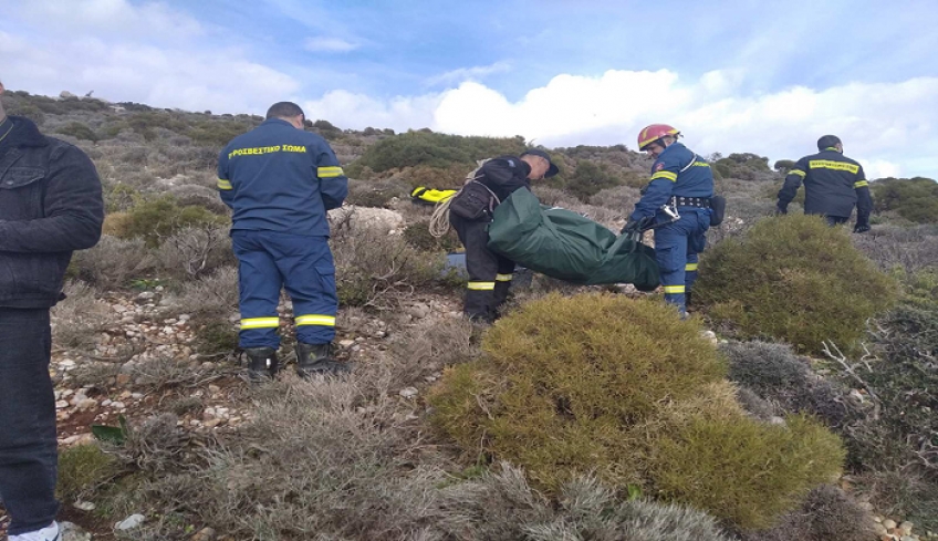 Βρέθηκε σκελετός σε δύσβατη ορεινή περιοχή μεταξύ Ψίνθου-Καλυθιών